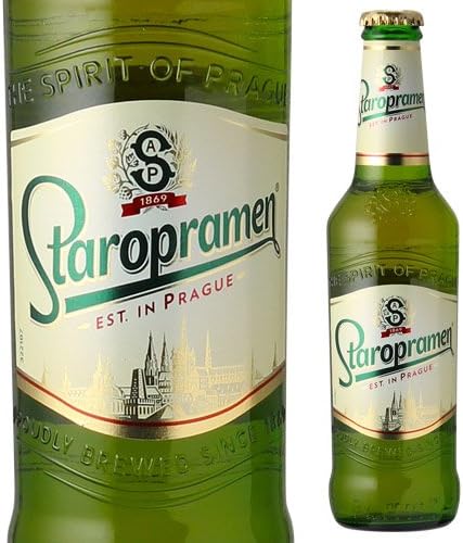 スタロプラメン　瓶ビール画像
